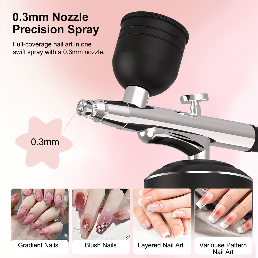 Airbrush with Compressor Pain - Airbrush Kit With Mini Compressor recension och pris