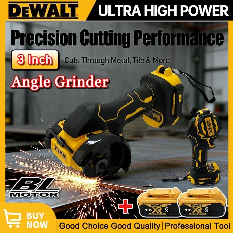 DEWALT 18/20V Brushless Cordle - Brushless Angle Grinder Battery Powered recension och pris