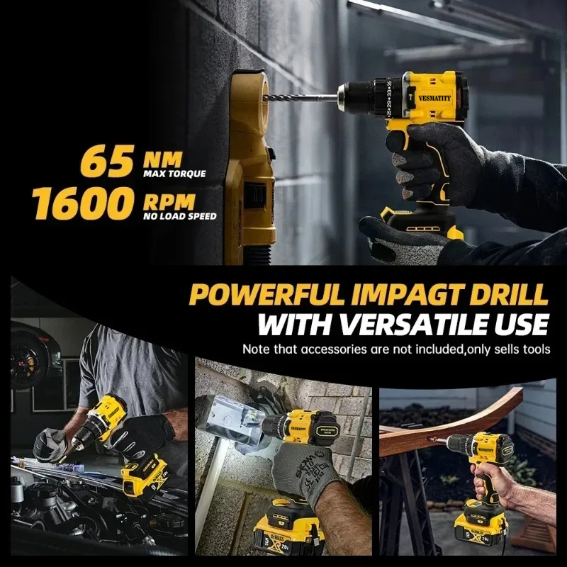 DCD805 Electric Screwdriver Im - Brushless Cordless Electric Drill 18V recension och pris