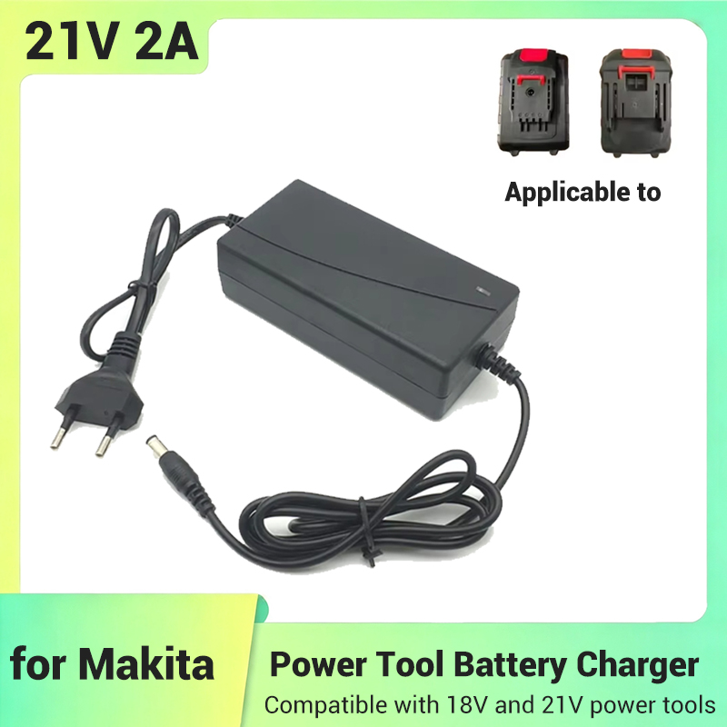 21V 2A Power Tool Charger AC 1 - Brushless Cordless Electric Drill 18V recension och pris
