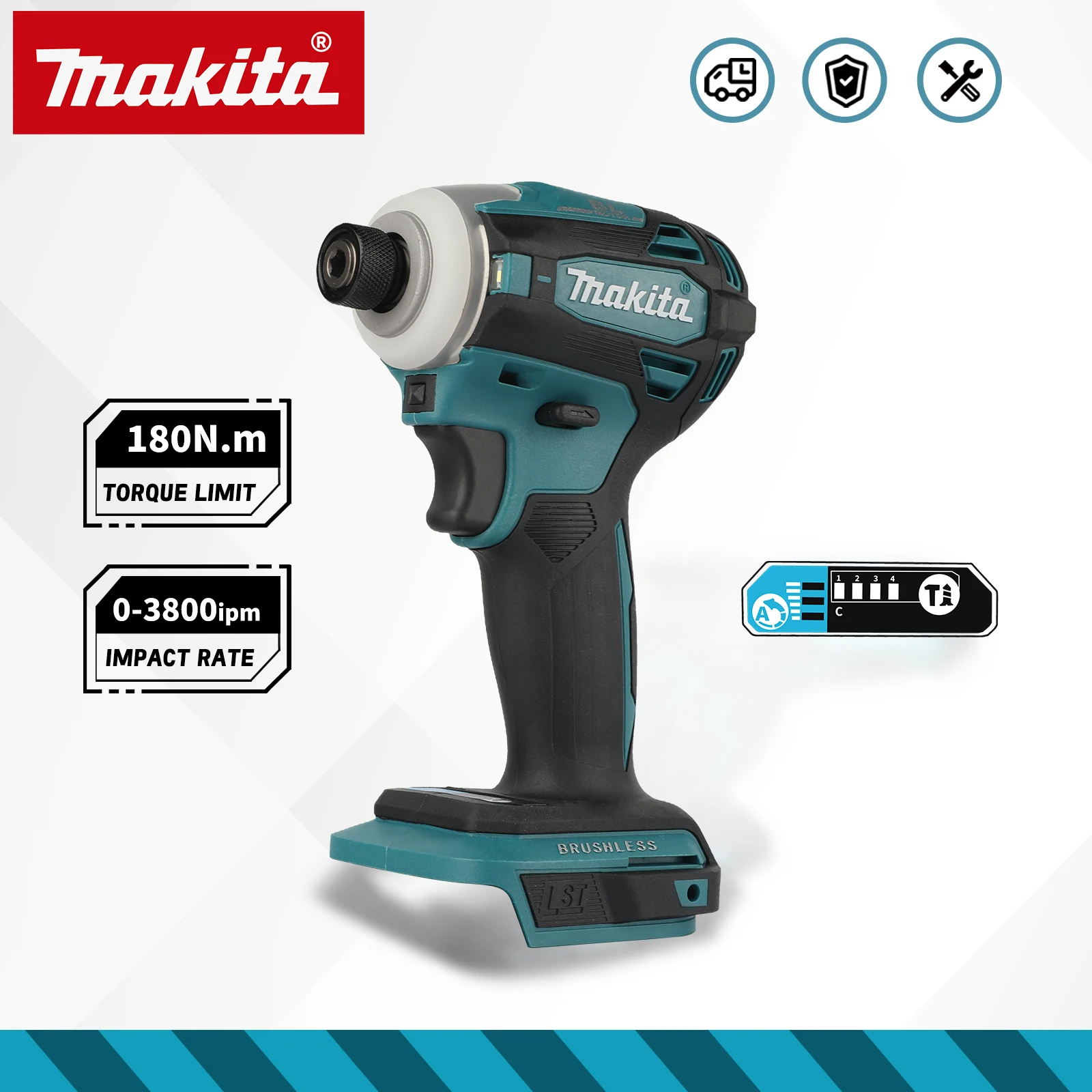 Brushless Electric Impact Dril - Brushless Cordless Electric Drill 18V recension och pris