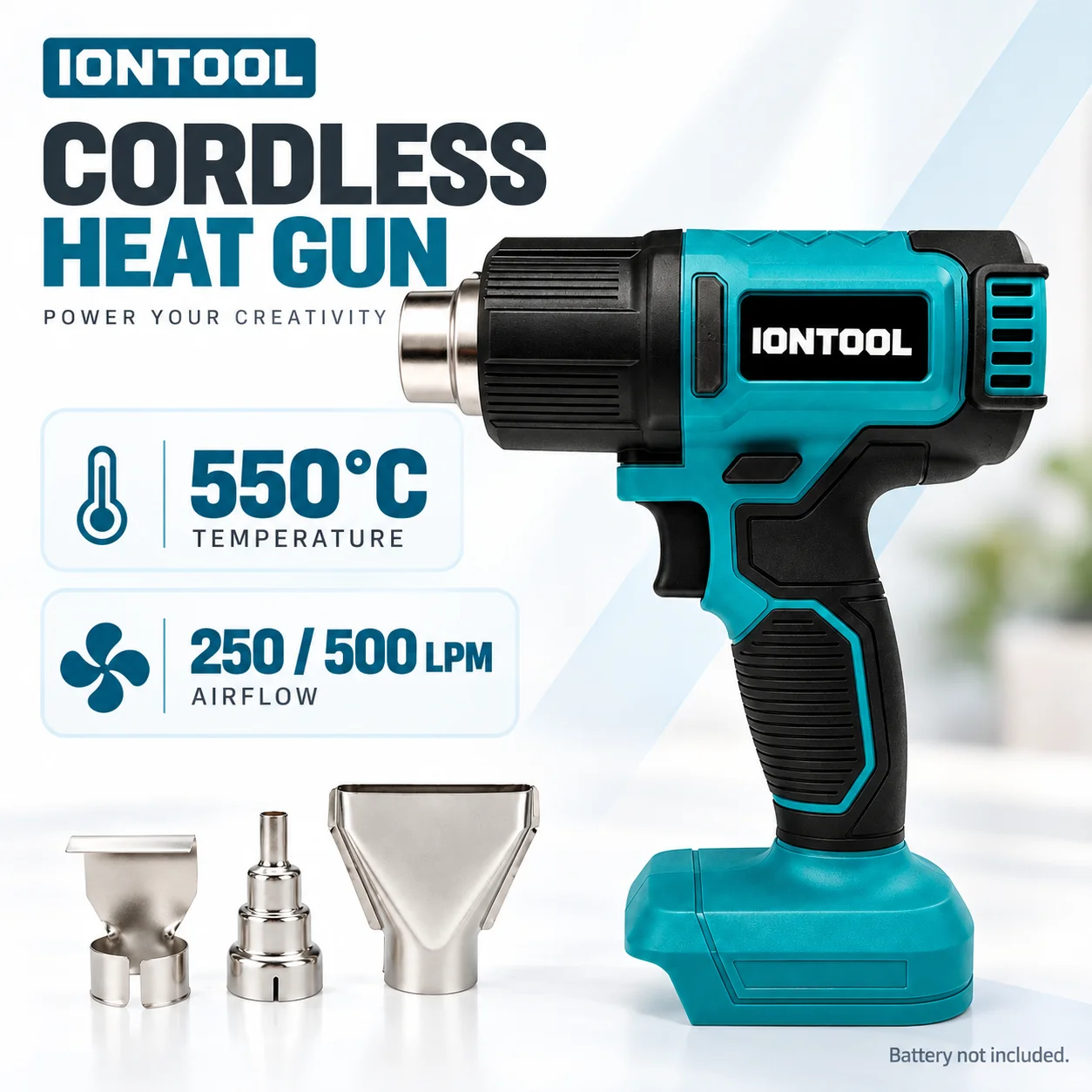 IONTOOL Cordless Heat Gun for  - Cordless Heat Gun For Shrink Tubing recension och pris